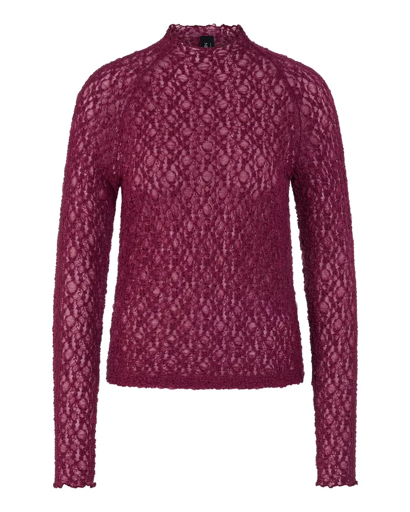 Marc Cain Langarmshirt Dunkelrot