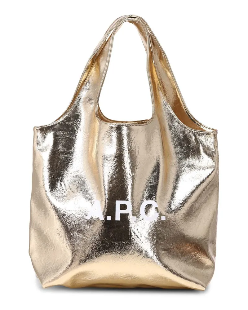 A.P.C. Große Tote Bag Ninon Gold
