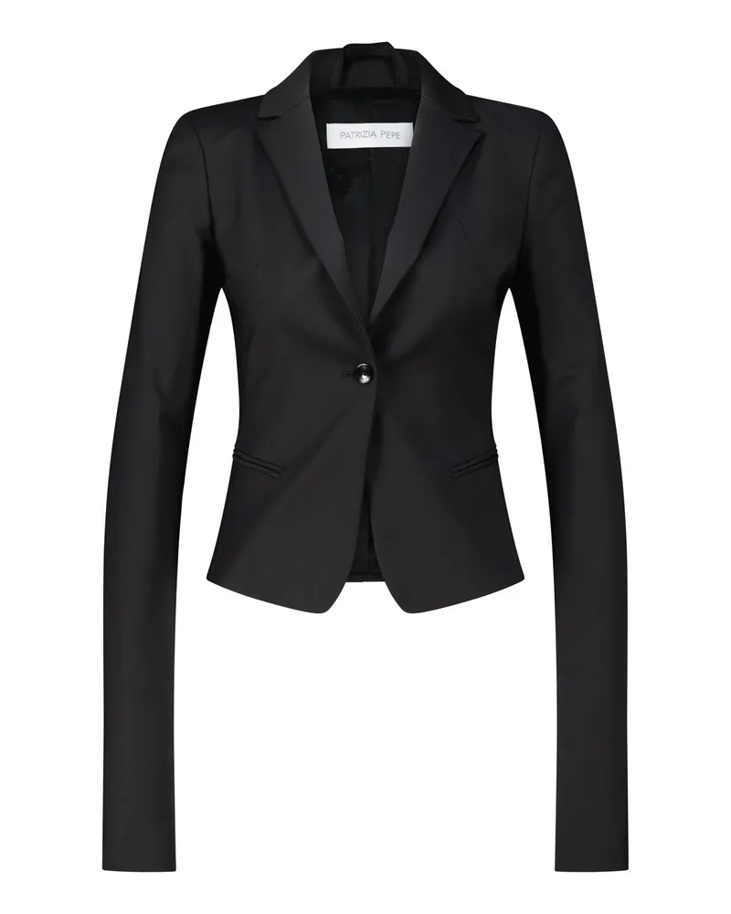 Patrizia Pepe Taillierter Blazer Schwarz