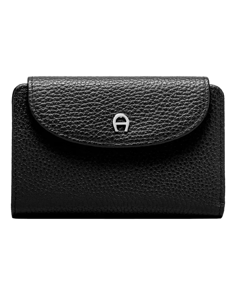 Aigner Kartenetui Schwarz