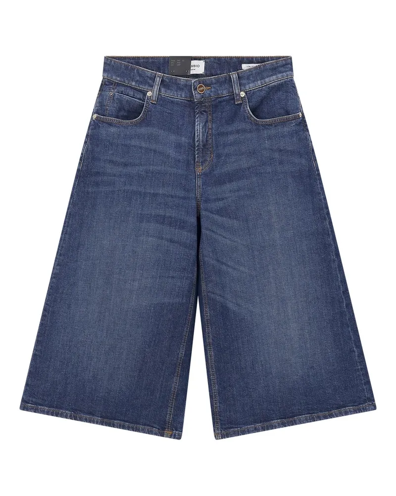 Cambio Jeans Shorts Palazzo Blau