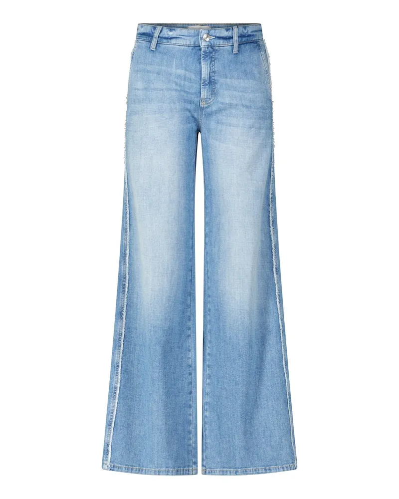 Cambio Wide-Leg Jeans Alek Blau