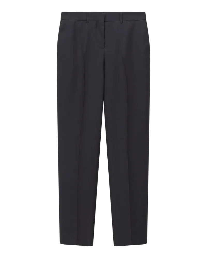 Givenchy Gestreifte Hose aus Wolle Schwarz