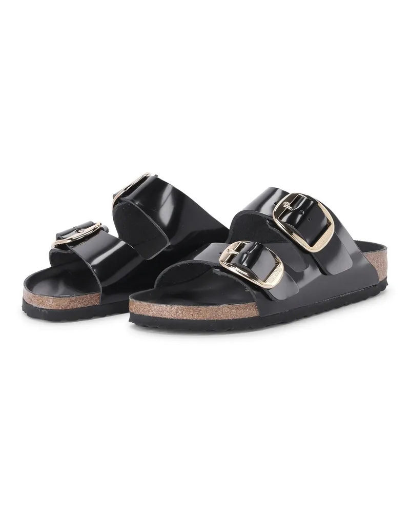 Birkenstock Sandale Arizona Big Buckle Natural Leather Schwarz