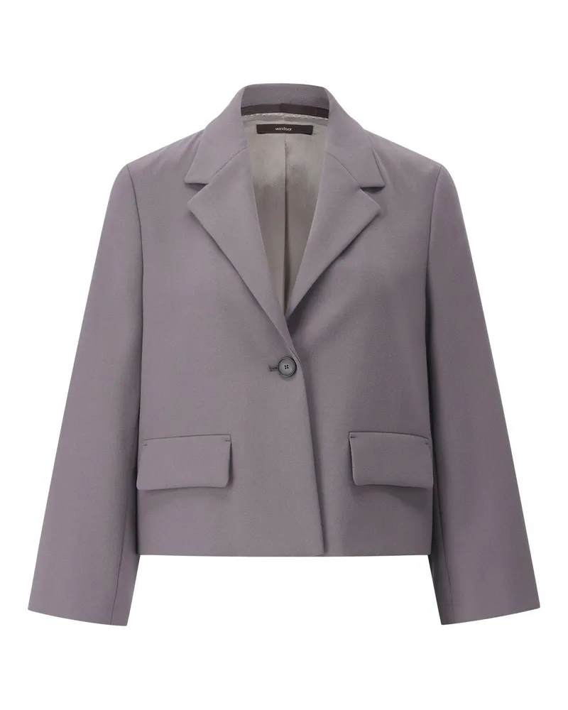 windsor. Kurz geschnittener Blazer Lila