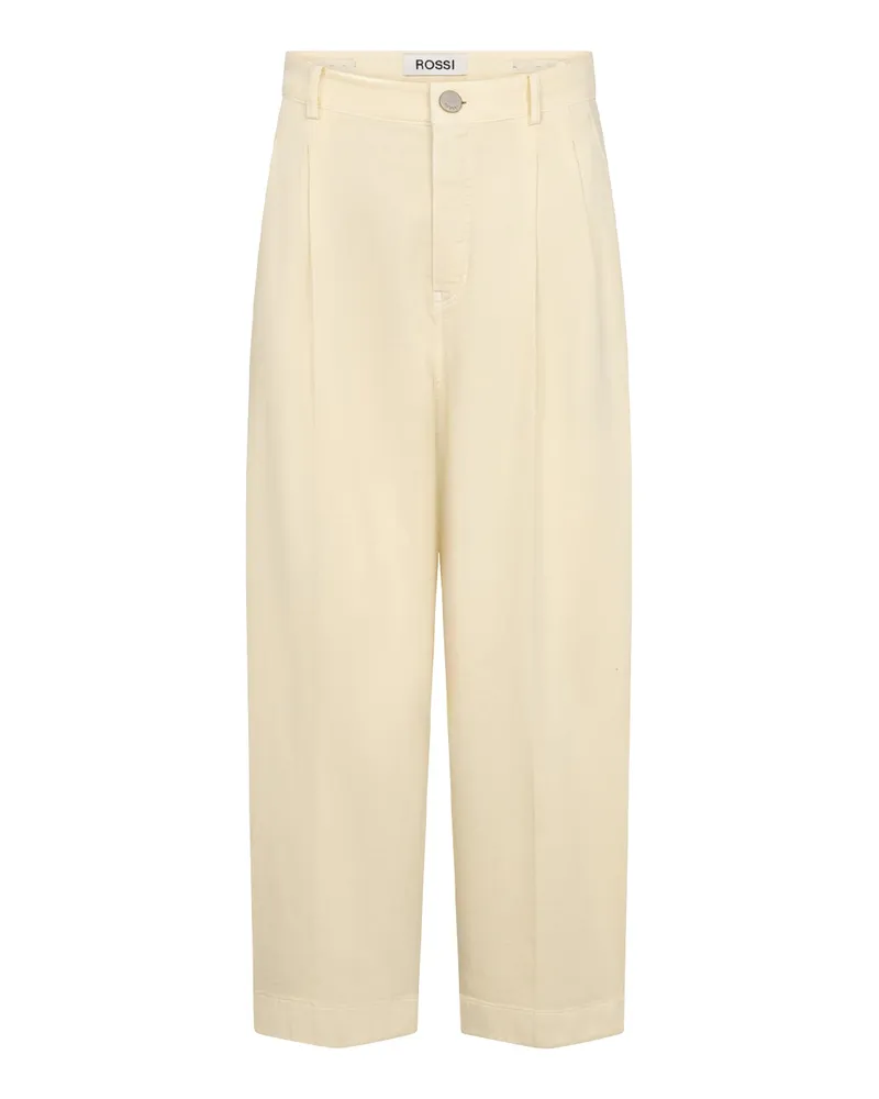 Rossi Wide-Leg Hose Noa Crop Creme