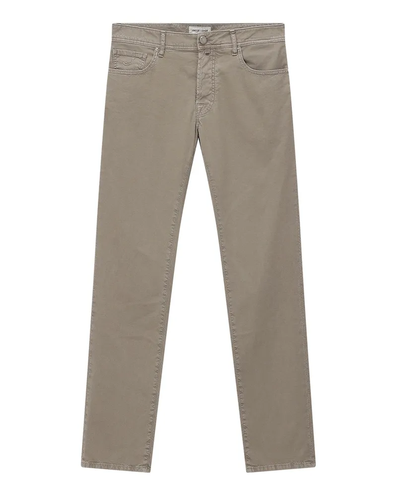 Jacob Cohën Slim-Fit Hose Bard Hellbraun