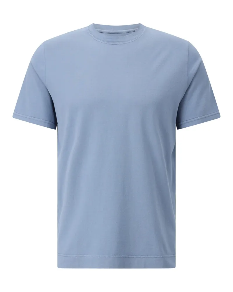 Fedeli T-Shirt aus Baumwolle Blau