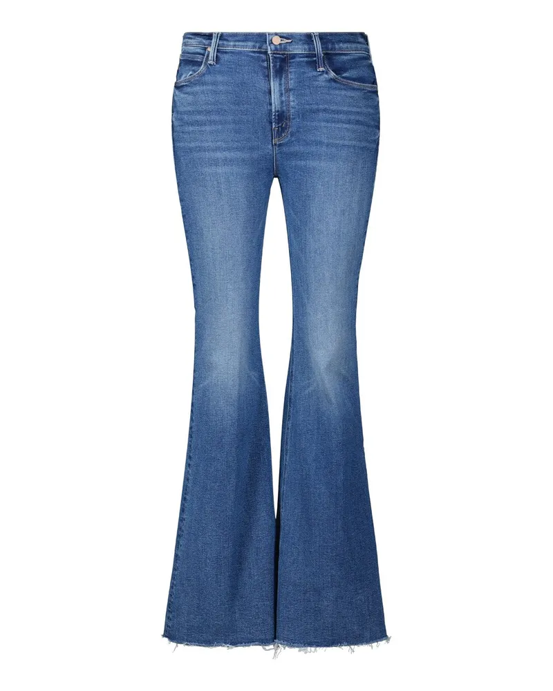 Mother Flared Jeans The Doozy Sneak Blau