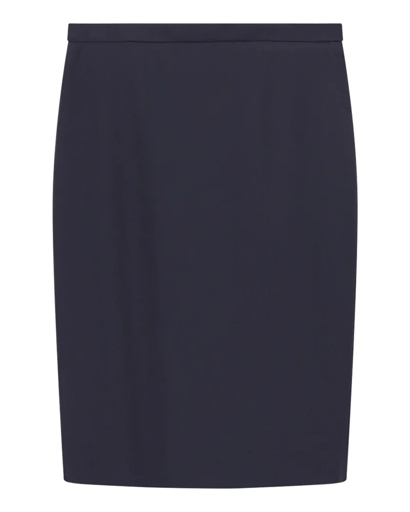 windsor. Klassischer Bleistiftrock Dunkelblau