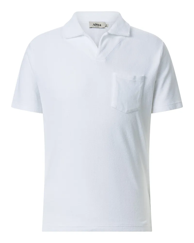 Altea Poloshirt Terry Weiß