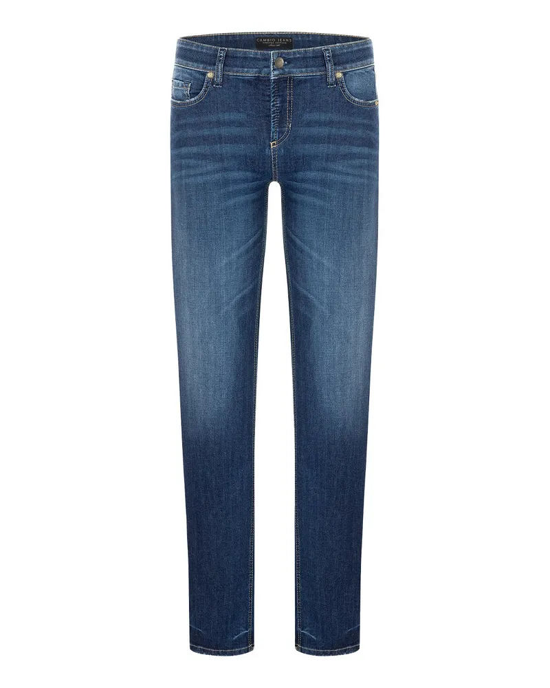 Cambio Slim-Fit Jeans Piper Blau