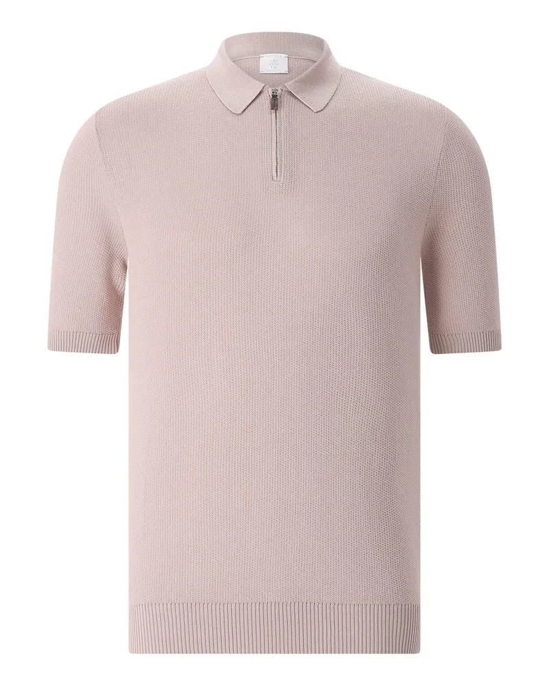 Eleventy Poloshirt aus Baumwolle Rosa