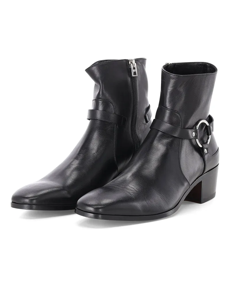 Tom Ford Stiefel Clint aus Leder Schwarz