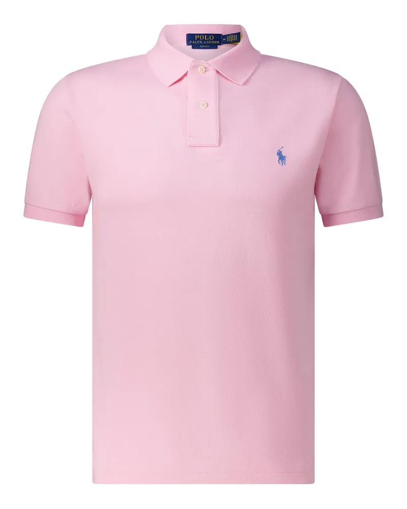 Ralph Lauren Slim-Fit Poloshirt Rosa