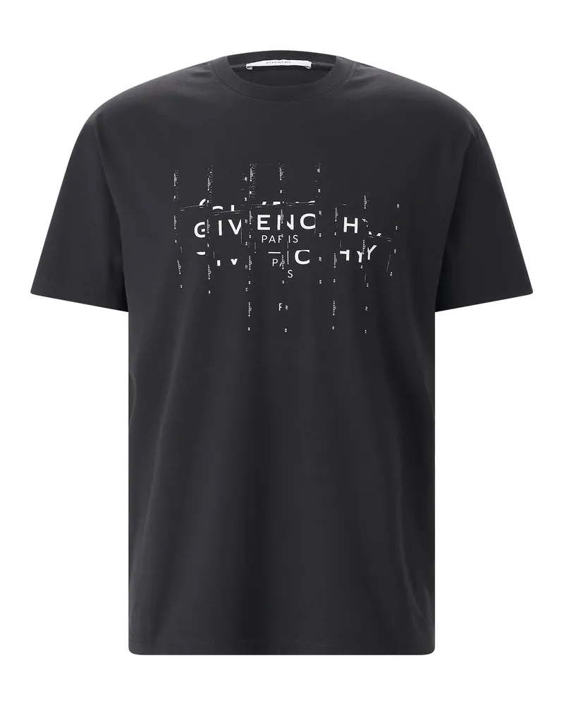 Givenchy T-Shirt aus Baumwolle Schwarz