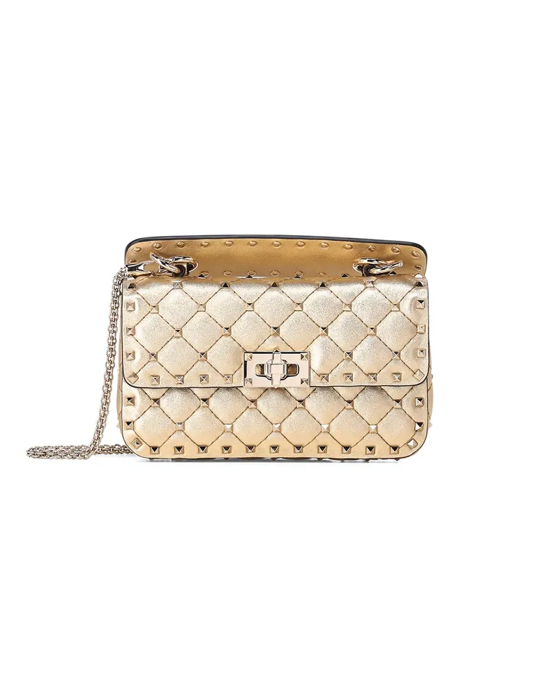 Valentino Garavani Tasche mit Nieten Gelb