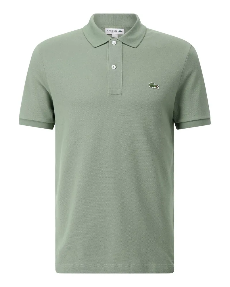 Lacoste Slim Fit Polo-Shirt mit Logo Grün