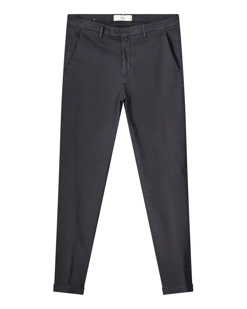 Briglia 1949 Slim-Fit Chinohose aus Baumwoll-Mix Anthrazit