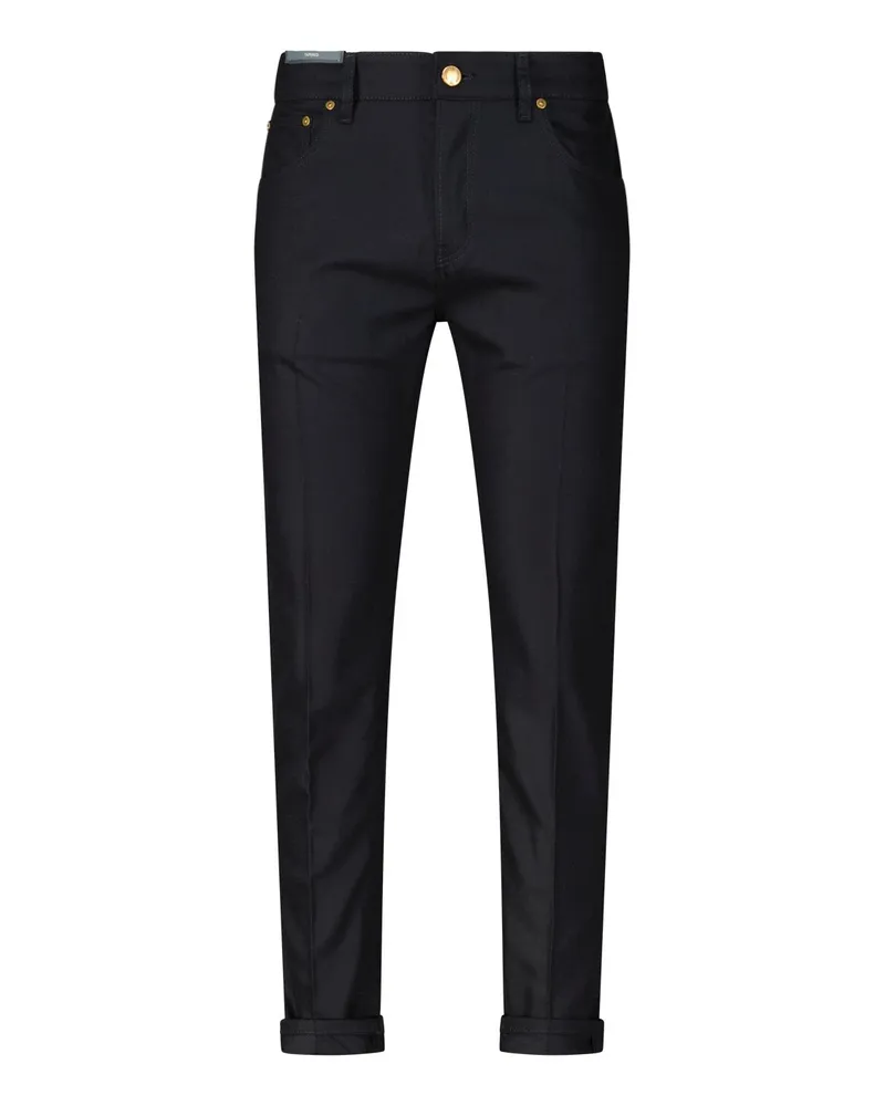 PT TORINO Tapered-Fit Jeans Reggae Schwarz