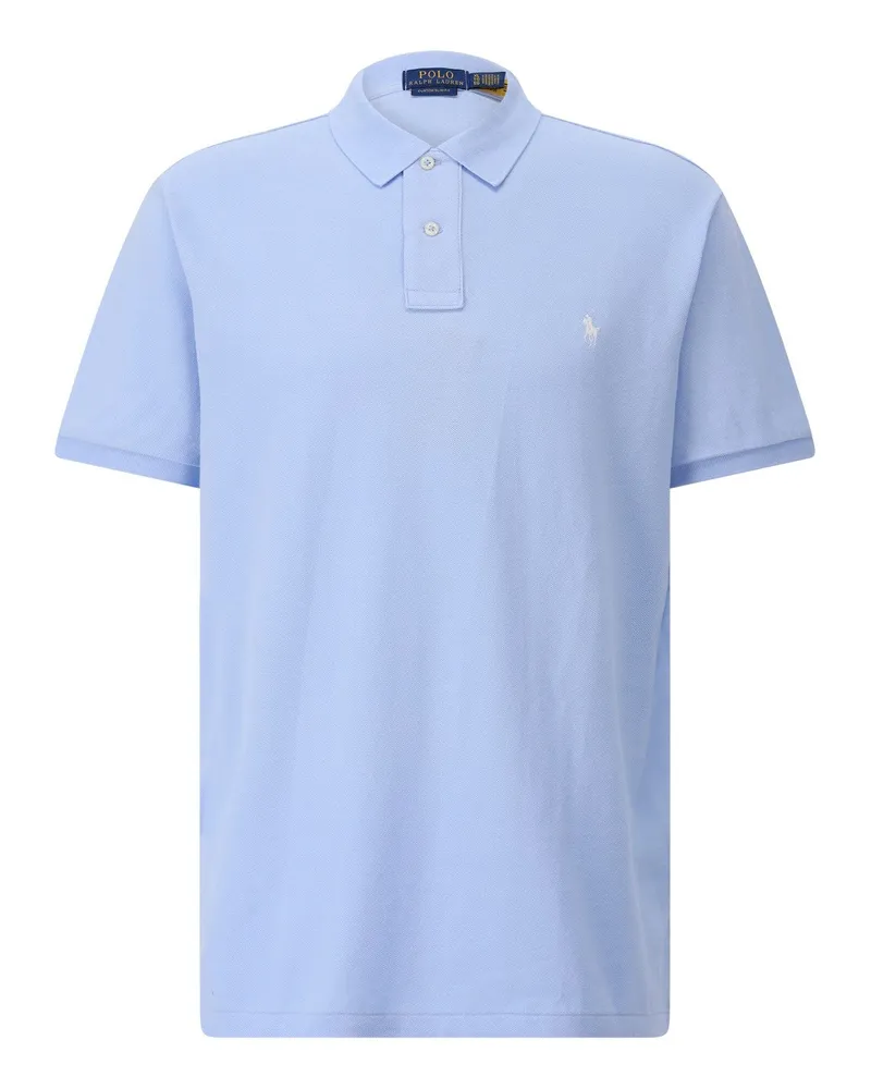 Ralph Lauren Custom Slim-Fit Poloshirt Hellblau