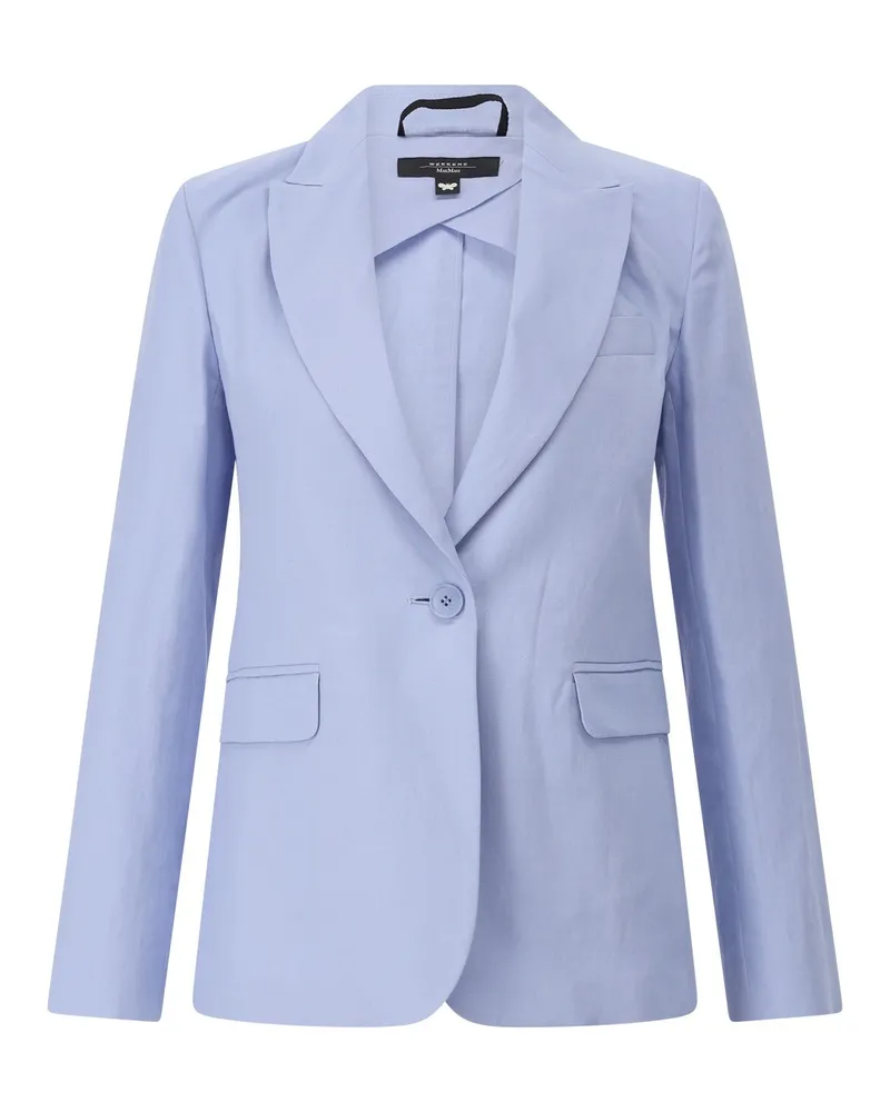 Max Mara Taillierter Blazer Quito Hellblau