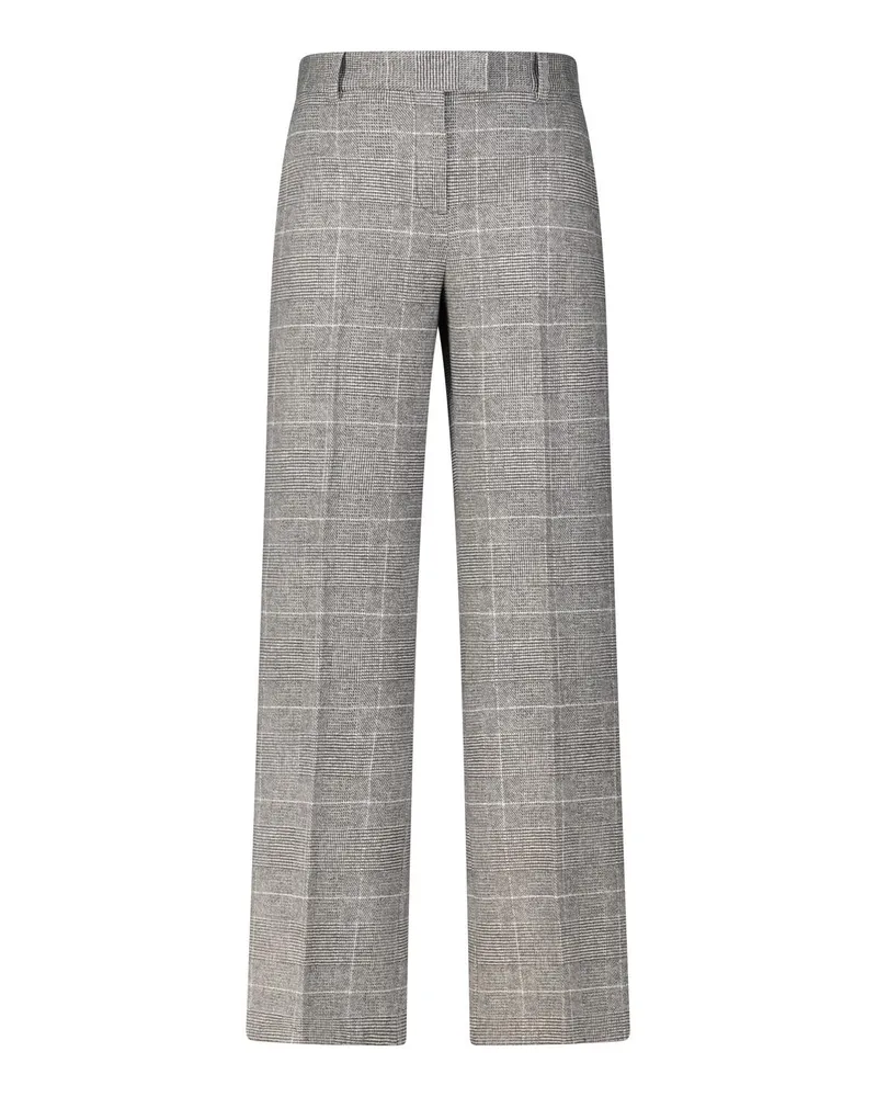 CIRCOLO 1901 Stoffhose mit weitem Bein Grau