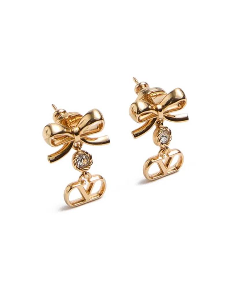 Valentino Garavani Vlogo Signature Ohrringe Gold