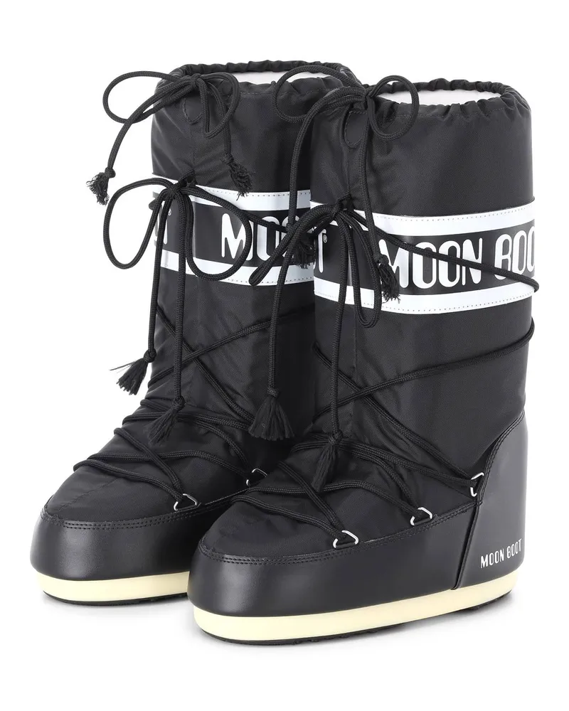 Moon Boot Stiefel Icon Nylon Schwarz