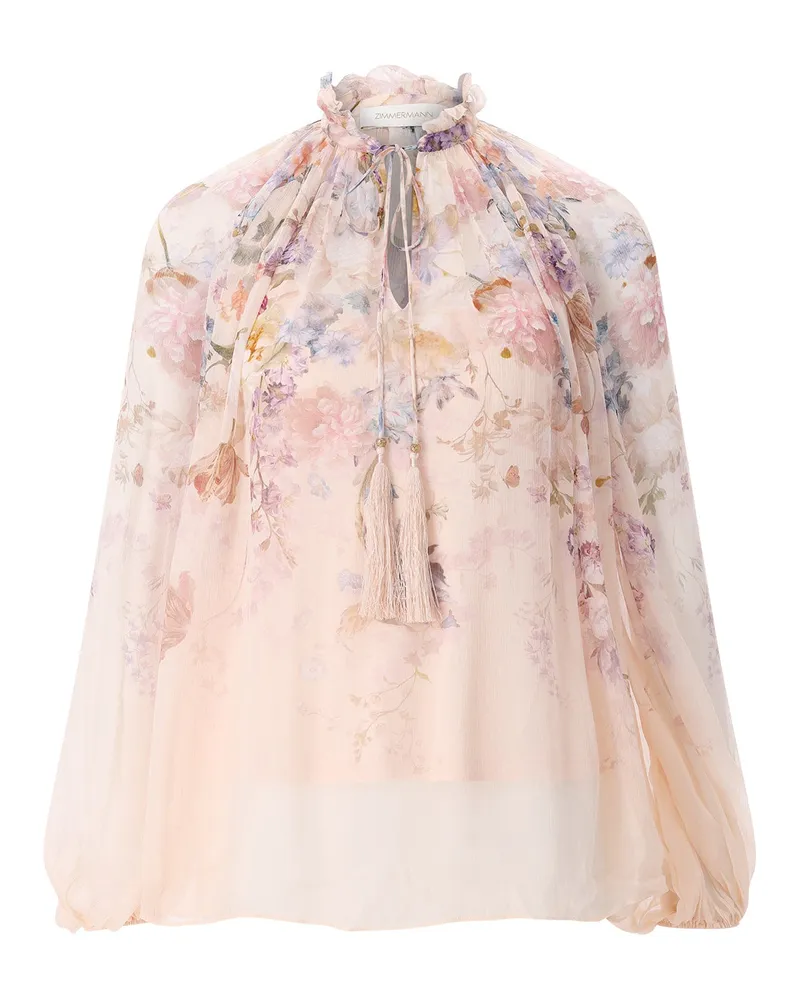 Zimmermann Zweiteilige Bluse Rosa