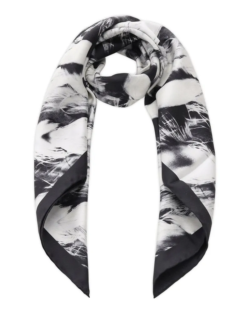 Givenchy Tuch aus Wolle & Seide Schwarz