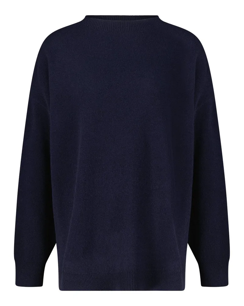 Closed Pullover aus Wolle Dunkelblau