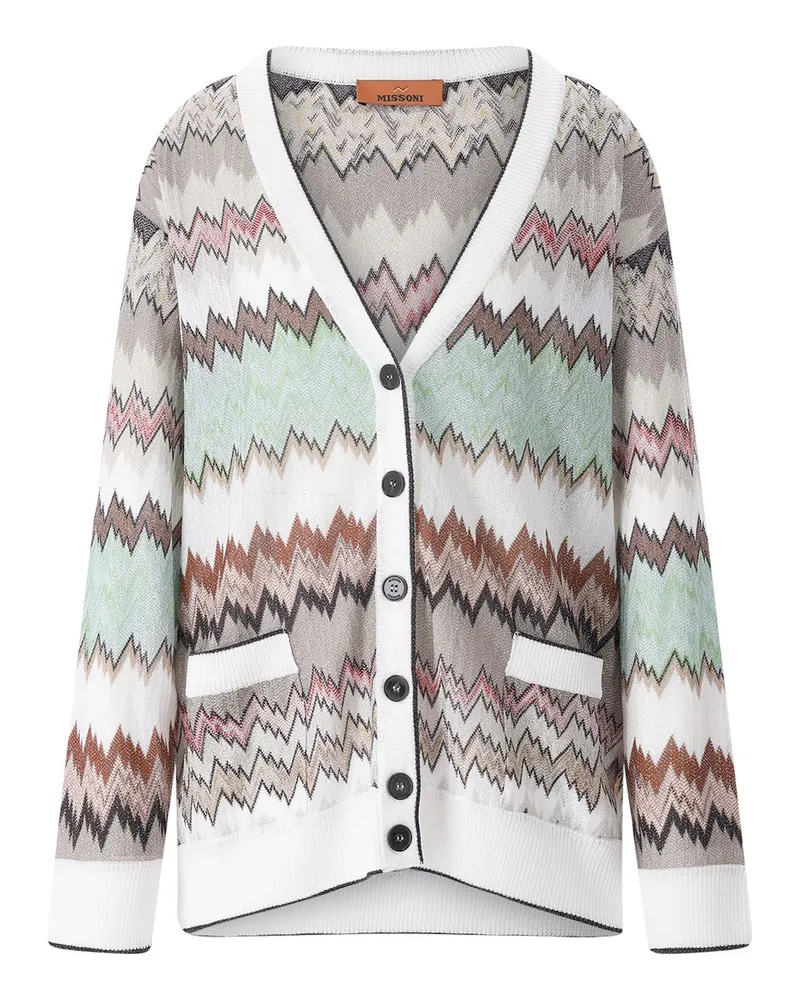 Missoni Strickjacke mit Muster Multicolor