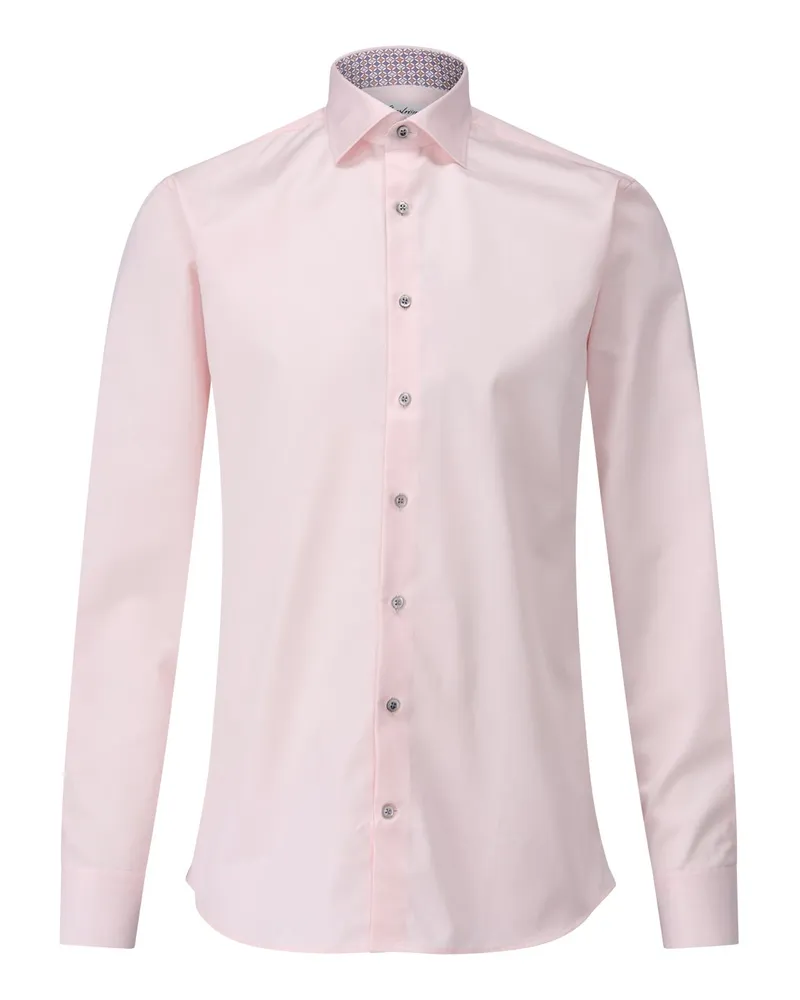Stenströms Klassisches Hemd aus Cotton-Twofold Rosa