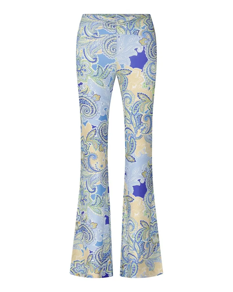 Hale Bob Hose Opal mit Paisley-Muster Hellblau