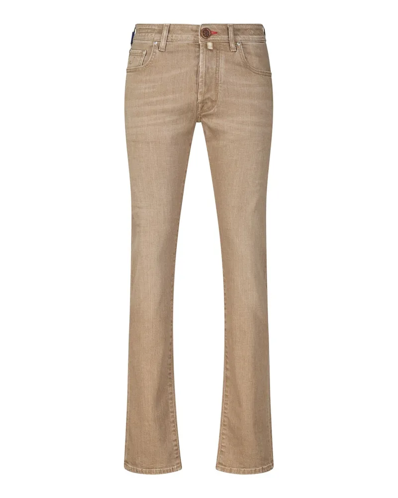 Jacob Cohën Slim-Fit Jeans Bard Aprés Ski Collection Braun