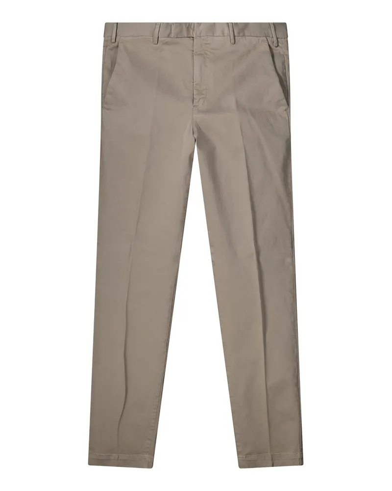 PT TORINO Hose Superslim aus Baumwoll-Mix Graugrün