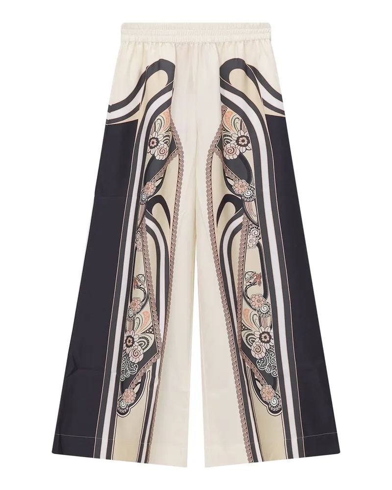 La DoubleJ Seidenhose Ambrosia Placée Multicolor