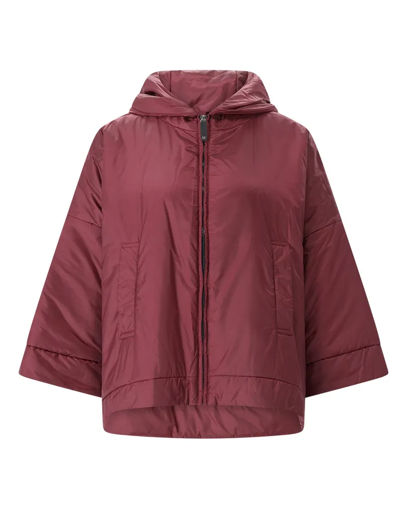 Max Mara Jacke MTC Fiore mit Kamelwolle Dunkelrot