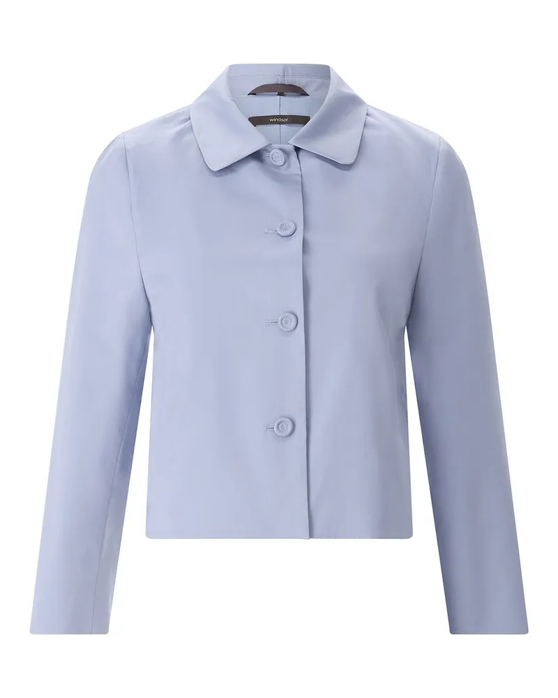 windsor. Blazer aus Baumwollmix Hellblau