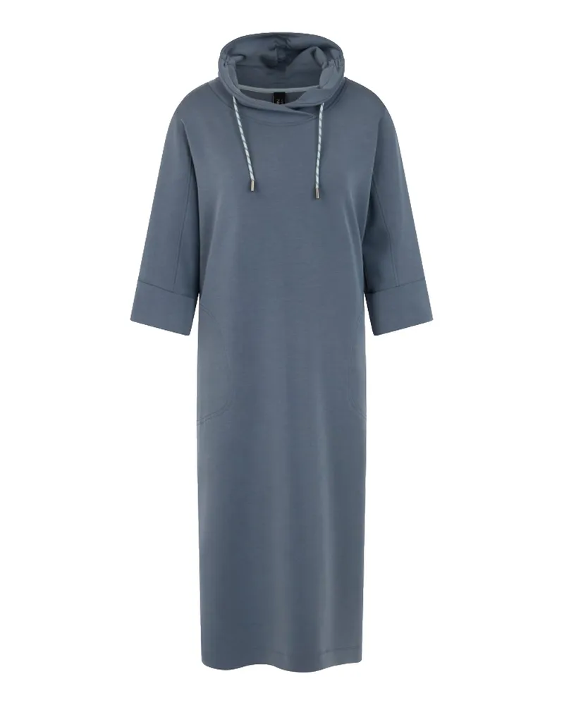 Marc Cain Jerseykleid in Midi-Länge Blau