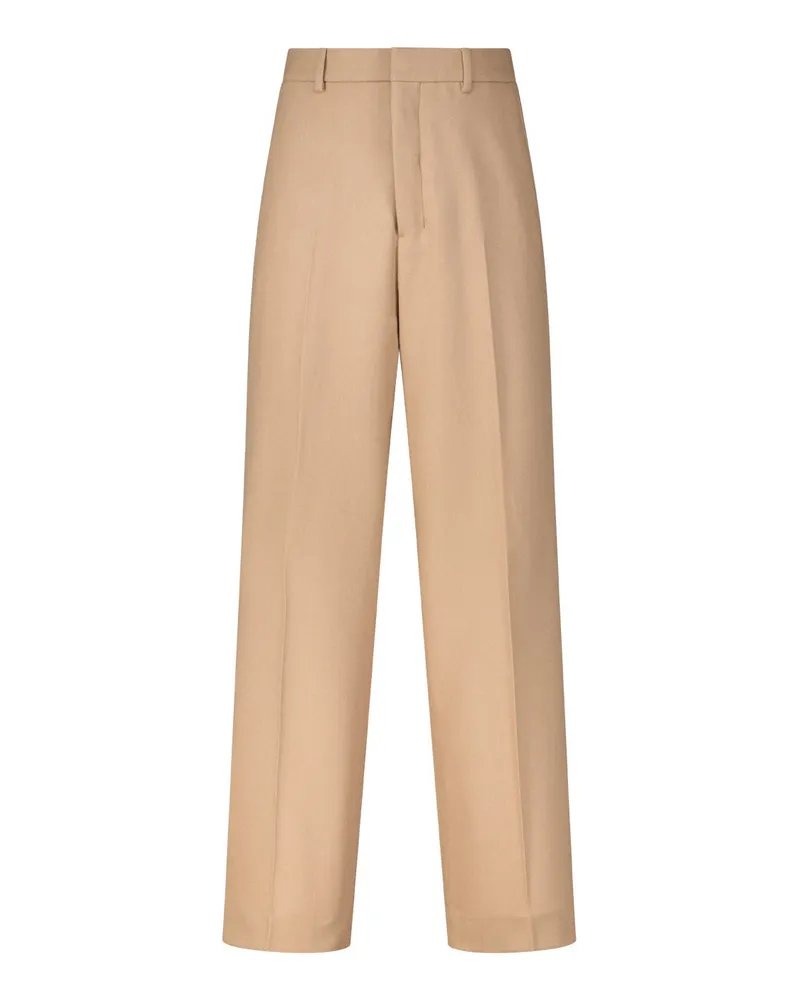 AMI Paris Stoffhose aus Wolle Braun