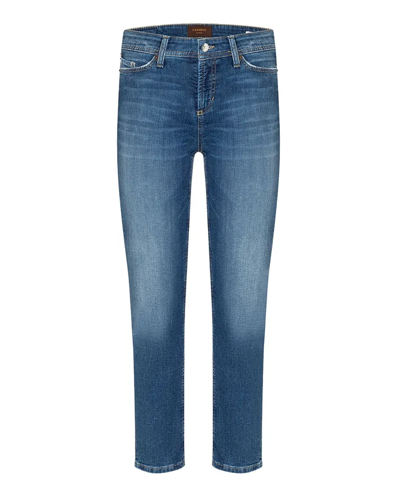 Cambio Jeans Piper Cropped Blau