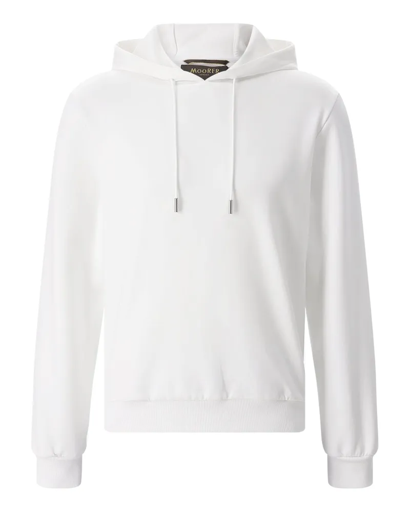 MOORER Hoodie Ellery Weiß