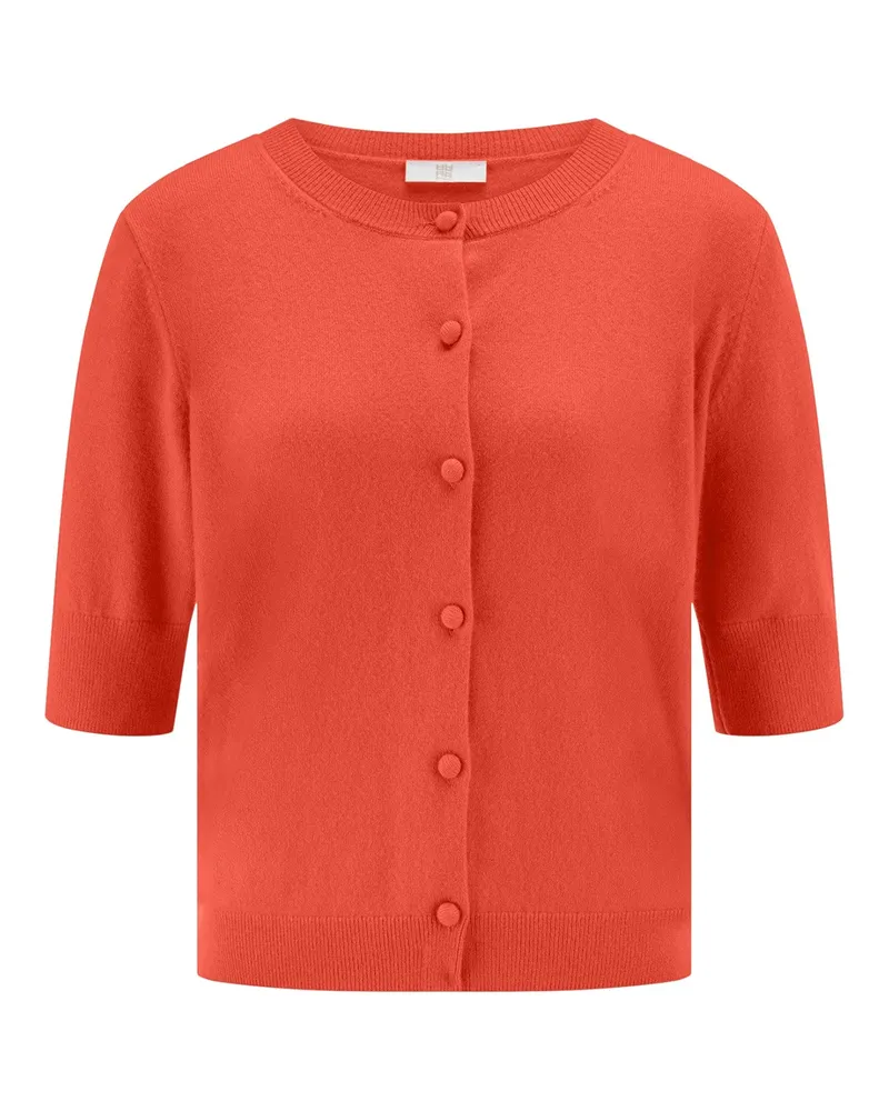 Riani Strickjacke aus Kaschmir-Woll-Mix Orange