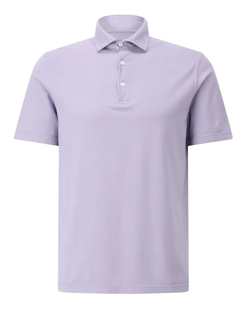Fedeli Poloshirt aus Jersey Lila