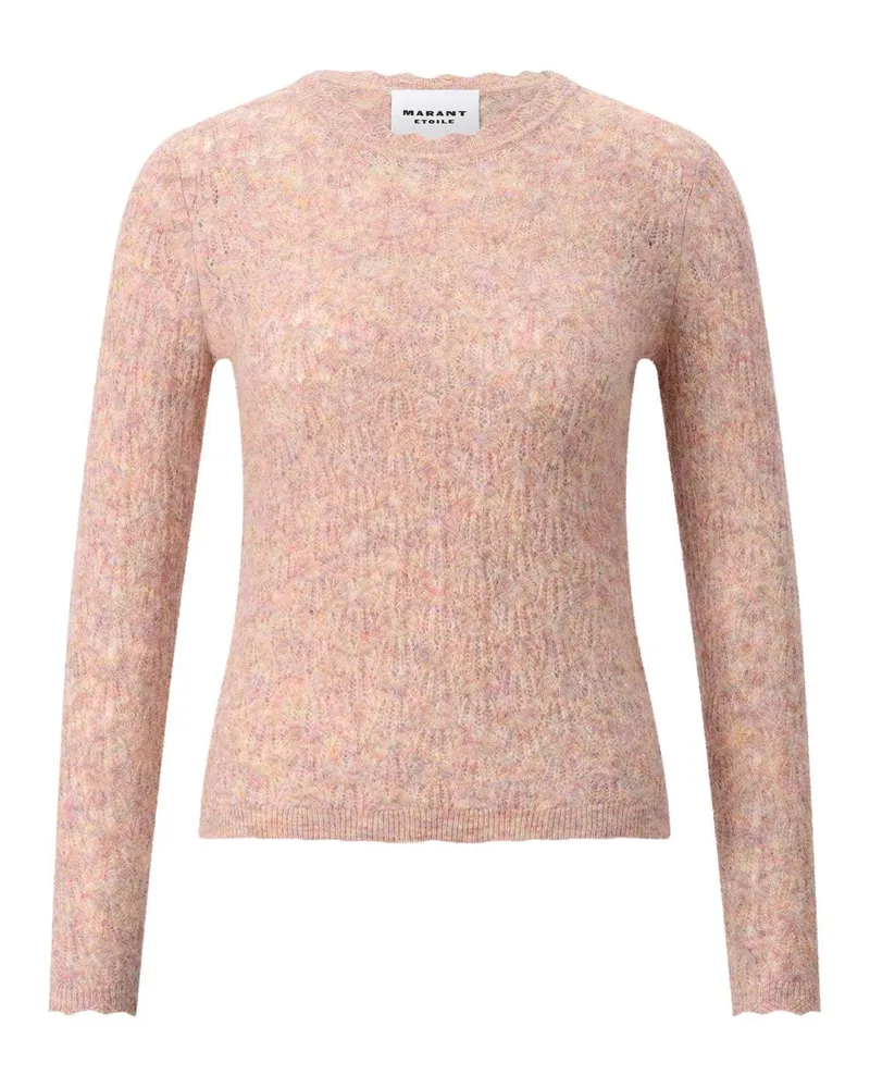 Isabel Marant Pullover Obeline aus Alpaka-Mix Multicolor