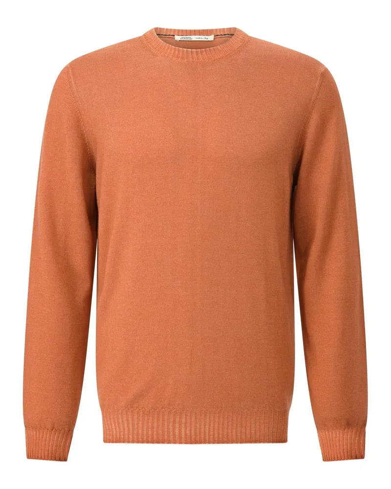 Maurizio Baldassari Pullover aus Schurwolle Orange