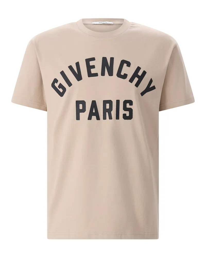 Givenchy T-Shirt aus Baumwolle Beige