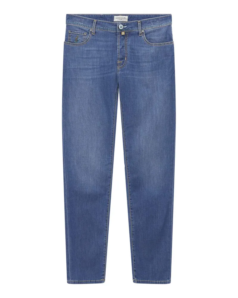 Jacob Cohën Slim-Fit Jeans Bard Blau